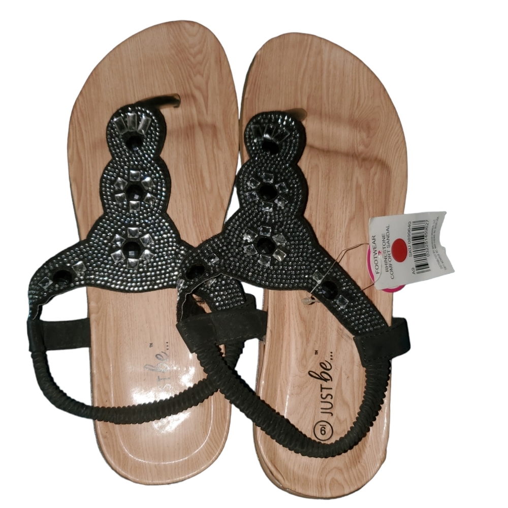 Rhinestone Confort sandal